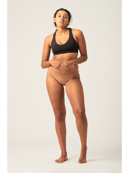 Modibodi Menstruační kalhotky Modibodi Seamfree Bikini Moderate-Heavy Cinnamon