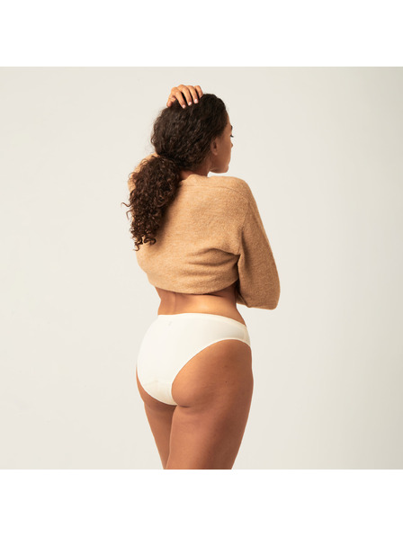 Modibodi Menstruační kalhotky Modibodi Seamfree Bikini Moderate-Heavy Macadamia