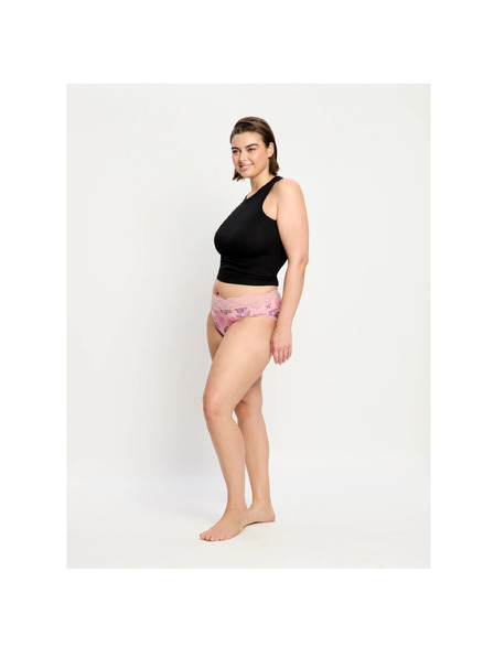 Modibodi Menstruační kalhotky Modibodi Sensual Hi-Waist Bikini Moderate-Cassia Pink