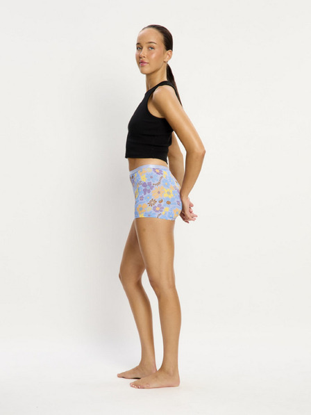 Modibodi Menstruační kalhotky Modibodi Classic Boyshort Moderate Happy Daisy Blue