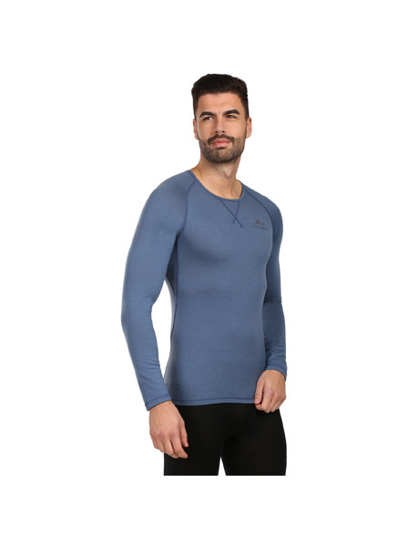 HUSKY Pánské termo tričko HUSKY MEROW merino modré