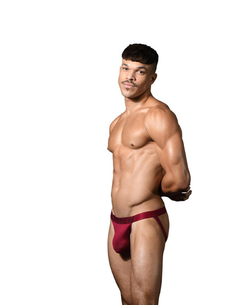 Andrew Christian Pánské jocksy Andrew Christian červené Bespoke