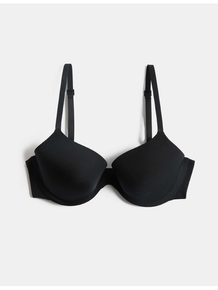 Marks & Spencer Neviditelná Body Invisibles™ podprsenka s polovičními košíčky s kosticemi, (A-E) Marks & Spencer černá