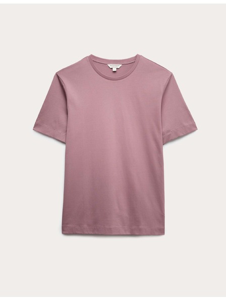 Marks & Spencer Tričko z prémiové bavlny, úzký střih Marks & Spencer růžová