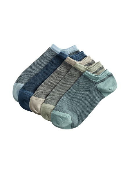 Marks & Spencer Sportovní ponožky Trainer Liners™ s technologií Cool & Fresh™ a vysokým podílem bavlny, sada 5 párů Marks & Spencer vícebarevná