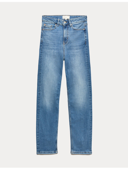 Marks & Spencer Džíny Sienna Supersoft s vysokým pasem Marks & Spencer námořnická modrá