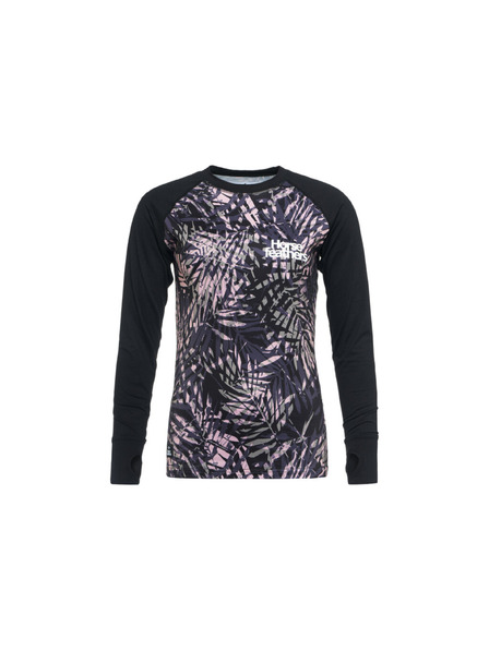 Horsefeathers Termo triko Mirra - black leaves