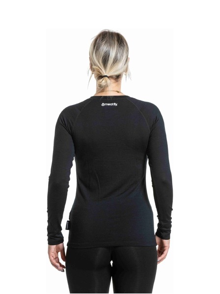 Meatfly Meatfly dámské merino tričko Lacey Black