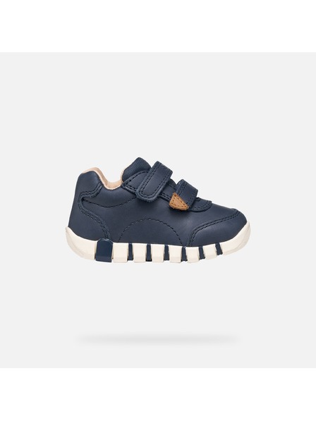Geox Tmavě modré chlapecké barefoot tenisky Geox Iupidoo