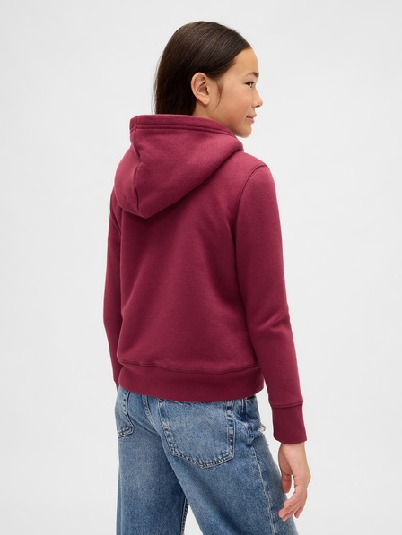 GAP Dětská zateplená mikina Logo Fleece GAP