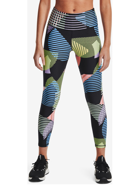 Under Armour Dámské kompresní legíny Under Armour HG Armr Geo Print 7/8 Leg NS