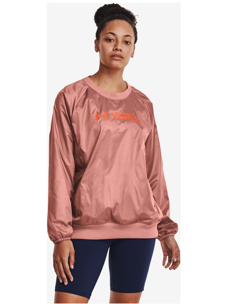 Under Armour Dámská mikina Under Armour Recover Storm Woven Shine Crew