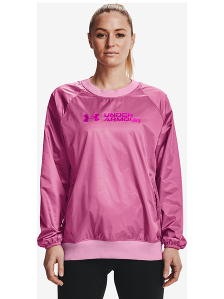 Under Armour Dámská mikina Under Armour Recover Storm Woven Shine Crew