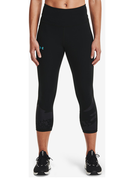 Under Armour Dámské kompresní legíny Under Armour Rush Tonal Capri PKT NS