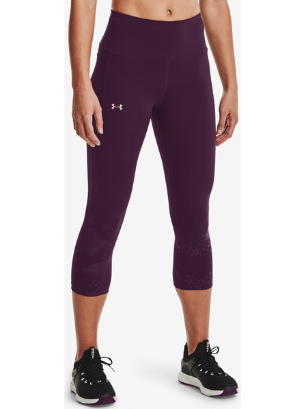 Under Armour Dámské kompresní legíny Under Armour Rush Tonal Capri PKT NS