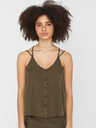 Noisy May Khaki top s knoflíky Noisy May Maisie