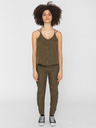 Noisy May Khaki top s knoflíky Noisy May Maisie