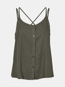 Noisy May Khaki top s knoflíky Noisy May Maisie