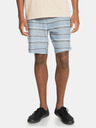 Quiksilver Modré pruhované teplákové kraťasy Quiksilver Quiksilver