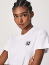 Pepe Jeans Bílé dámské tričko Pepe Jeans Dacey
