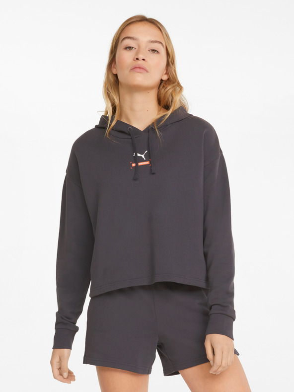 Puma Černá dámská mikina s kapucí Puma Better Hoodie