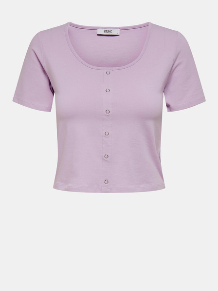 ONLY Světle fialový crop top ONLY Penelope