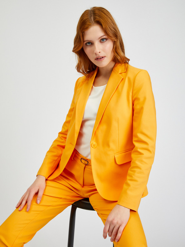 Orsay Oranžové dámské sako ORSAY