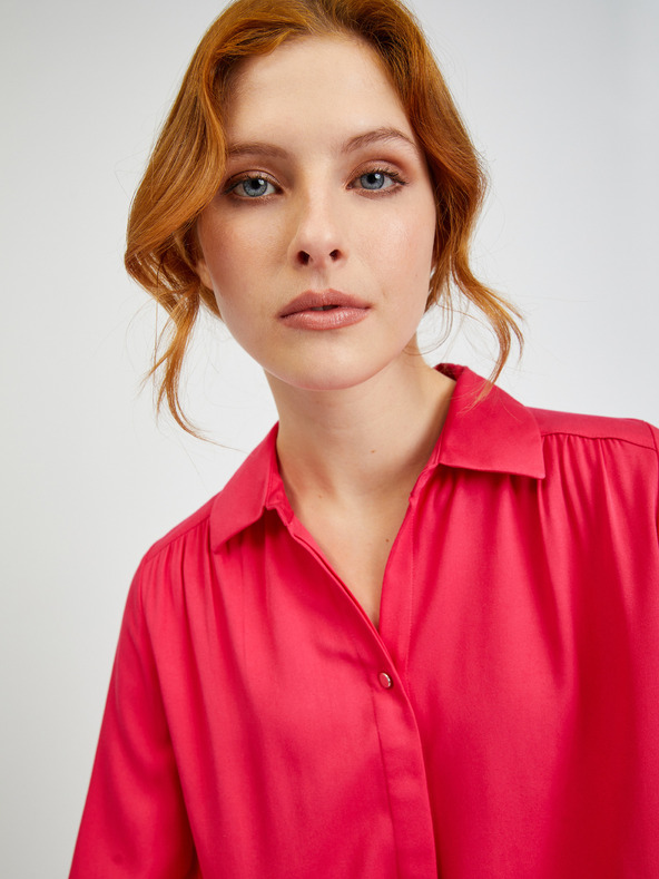 Orsay Tmavě růžová dámská halenka ORSAY