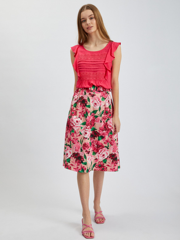 Orsay Tmavě růžová dámská halenka ORSAY