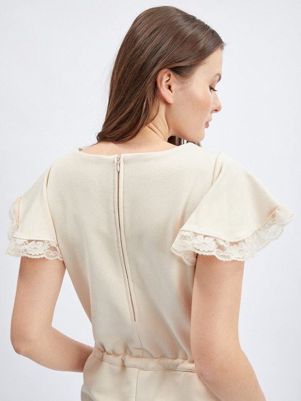 Orsay Krémový dámský overal ORSAY