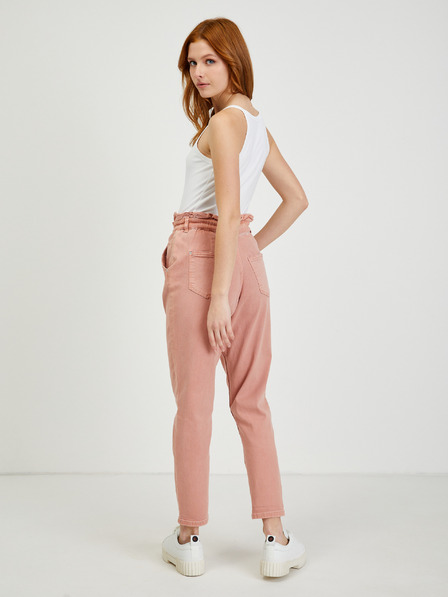 Orsay Meruňkové dámské boyfriend džíny ORSAY