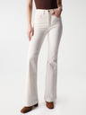 Salsa Jeans Krémové dámské flared džíny Salsa Jeans Glamour