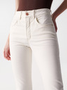 Salsa Jeans Krémové dámské flared džíny Salsa Jeans Glamour