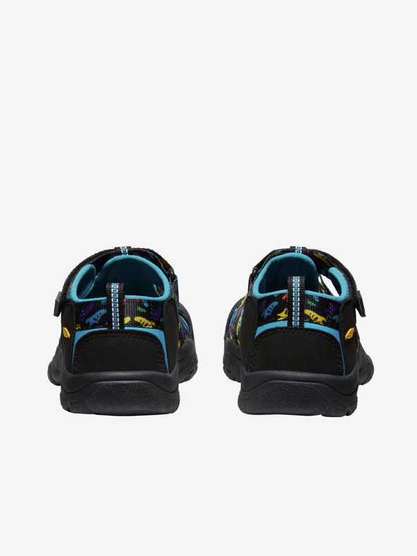 Keen Černé klučičí vzorované sandály Keen