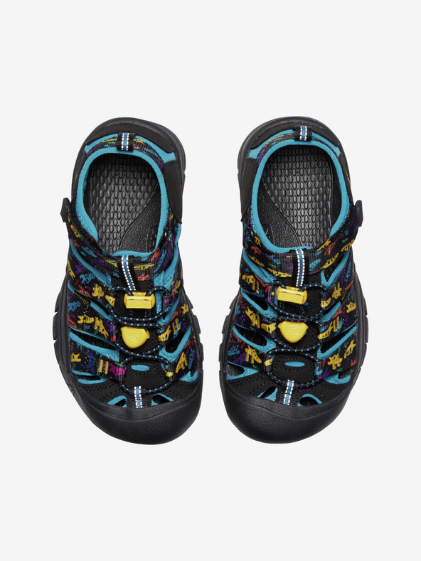 Keen Černé klučičí vzorované sandály Keen