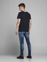 Jack & Jones Modré slim fit džíny Jack & Jones Glenn