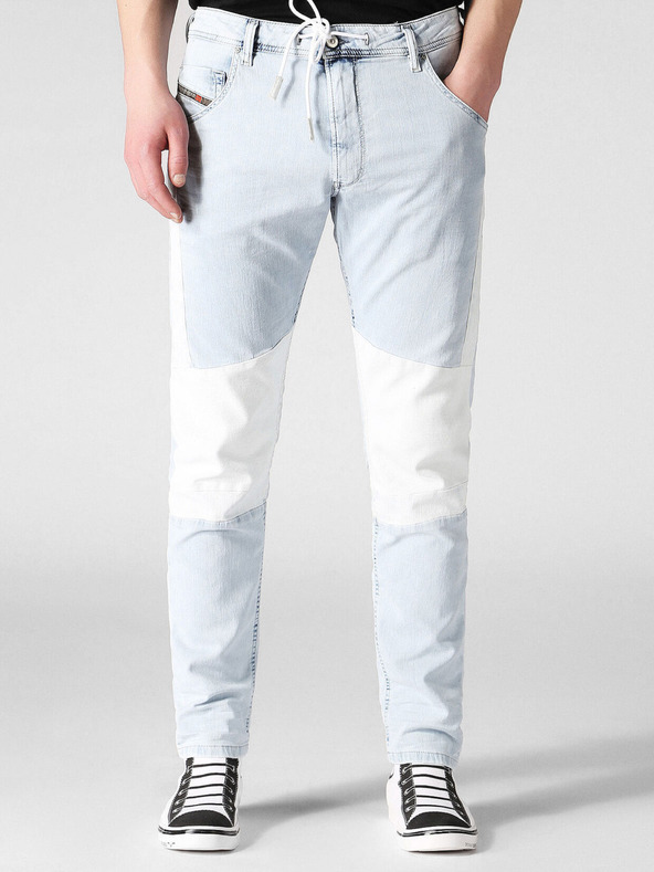 Diesel Světle modré pánské slim fit džíny Diesel Krooley