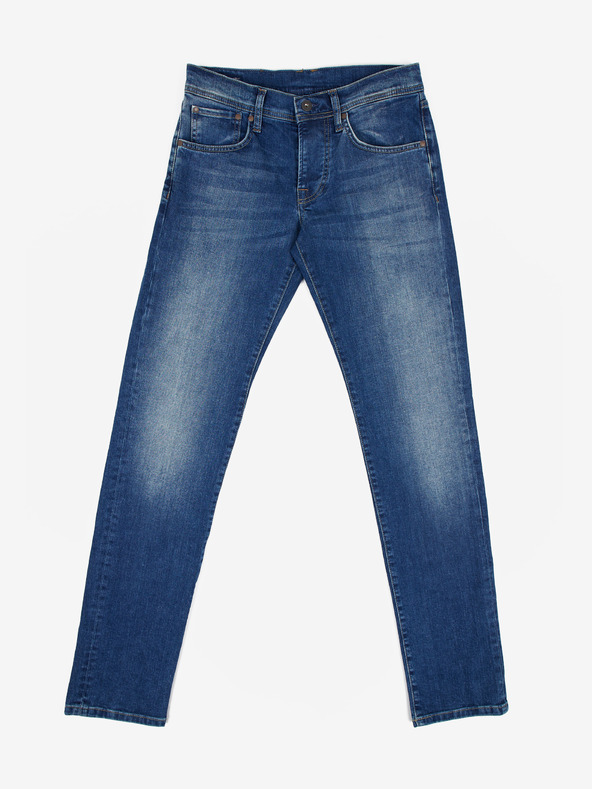 Pepe Jeans Tmavě modré pánské slim fit džíny Pepe Jeans Cane
