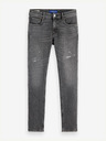 Scotch & Soda Šedé pánské slim fit džíny Scotch & Soda