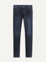Celio Tmavě modré pánské slim fit džíny Celio Nobody15