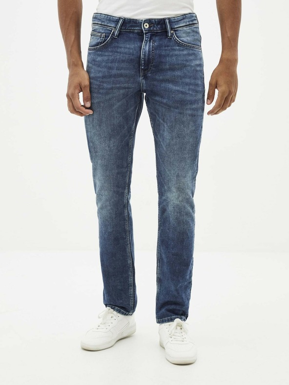 Celio Modré slim fit džíny Celio Sokreen