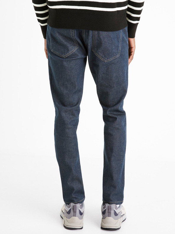 Celio Tmavě modré pánské slim fit džíny Celio C25 Donew