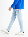 Celio Světle modré pánské slim fit džíny Celio C25 Dobleach