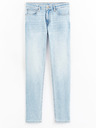 Celio Světle modré pánské slim fit džíny Celio C25 Dobleach