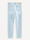 Celio Světle modré pánské slim fit džíny Celio C25 Dobleach