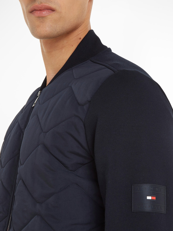 Tommy Hilfiger Mix Media Bomber Bunda