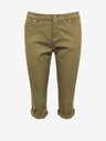 Orsay Khaki dámské zkrácené džíny ORSAY