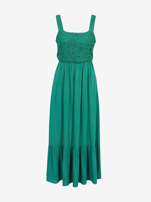 Orsay Zelené dámské maxišaty ORSAY