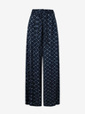 Pepe Jeans Tmavě modré dámské vzorované culottes kalhoty Pepe Jeans