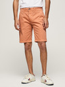 Pepe Jeans Oranžové pánské kraťasy Pepe Jeans